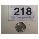 U.S. SILVER PEACE DOLLAR...1924   NICE!