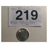SILVER U.S. PEACE DOLLAR...1925   VERY NICE COIN