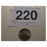 U.S. SILVER PEACE DOLLAR...1923   NICE!