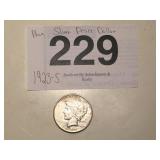 SILVER PEACE DOLLAR...1923-S    NICE!