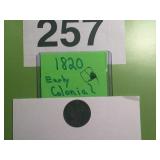 1820 COLONY...EARLY COLONIAL