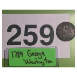 1789 GEORGE WASHINGTON