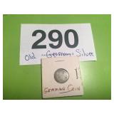 OLD GERMAN SILVER COIN