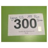 1 GRAM U.S. .999 SILVER