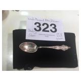 LINCOLN MONUMENT, ALTON, IL STERLING SILVER