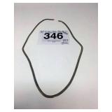 30" VINTAGE STERLING SILVER NECKLACE...29.3 GRAMS