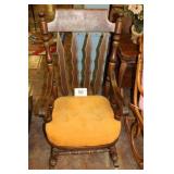 PAINTED ROCKING CHAIR