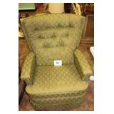 FABRIC RECLINER ( HAS A HOLE )