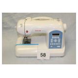 ANTIQUE SINGER SEWING MACHINE, SINGER EMBLEM