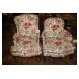 PAIR PARLOR CHAIRS