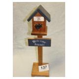 28" BIRD HOUSE