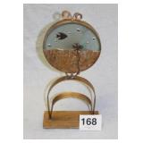 FISH DECOR GLASS & METAL CANDLE HOLDERS