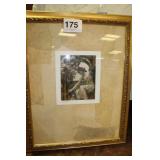 2 FRAMED PRINTS SIGNED RICHARD HALL