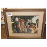 FRAMED BYERLEY PRINT   30X36