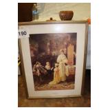 FRAMED PRINT MAUDE GOODMAN 1874-1901...23X29