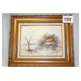 FRAMED OIL PRINTING...24X20