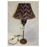 TIFFANY STYLE LAMP....30X14