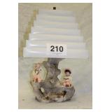 ORIENTAL LAMP....14X23