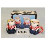 COW CREAMER & SUGAR 4"