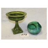 HAEGER PLANTERS, TALLEST 10"