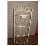 METAL 55" CORNER SHELVING