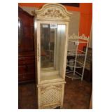 72 X 20 X 12 1/2 DECORATIVE CURIO