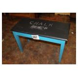 14 X 30 CHALK BENCH