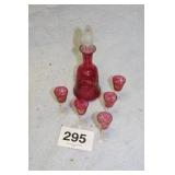 DECANTER & GLASSES 11"