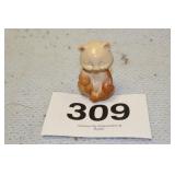 SLAG BEAR STAMPED FENTON