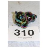 CARNIVAL BEAR STAMPED FENTON