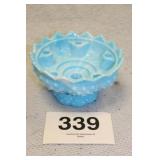 FENTON  HOBNAIL CANDLE HOLDER