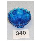 FENTON  HOBNAIL CANDLE HOLDER