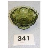 FENTON  HOBNAIL CANDLE HOLDER