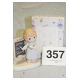 PRECIOUS MOMENTS TEACH US TO LOVE ONE ANOTHER