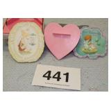 PRECIOUS MOMENTS COOKIE CUTTER, PIN &