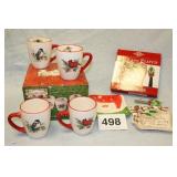 CERTIFIED INTERNATIONAL CUPS, FITZ & FLOYD