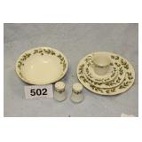33 PC SET OF CHRISTMAS DISHES, CHINA IS GOOD,