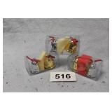 3 SETS OF BELLS/SALT & PEPPER