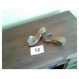 GI bring back hand carved Japanese wooden shoes