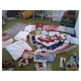 Blankets, pillows, ect