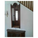 Hallway mirror and chest