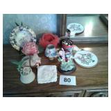 MISCELLANEOUS DECOR & BUTTON LOT