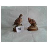 Pheasant statues