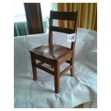 Old oak chair