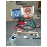 SHOP VACUUM, ELECTRIC LEAF BLOWER, ELECTRIC WEED