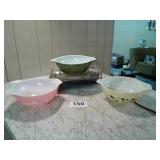 PYREX DISHES AND BOWLS, ANCHOR DISH WITH LID