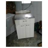METAL KITCHEN CABINET