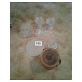 GLASSWARE, ICE BUCKET