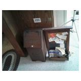 Potato bin and magazine/ card holder