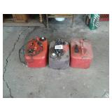 3 boat gas cans